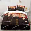 Fashion Tokyo Revengers Bedding Set Printed Bed Set Duvet Cover Sheet Pillowcase Soft Quilt Cover Full Queen King Size Luxury