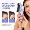 RootVibe Red Blue LED Light Therapy for Hair Growth, Dandruff Hair Fall Control, Boosts Oil Serum Absorption, Stress Relief, Lightweight .