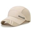 Quick Drying UV Protection Baseball Cap for Outdoor Activities - Breathable and Soft Top with Contrast Color Design and Adjustab