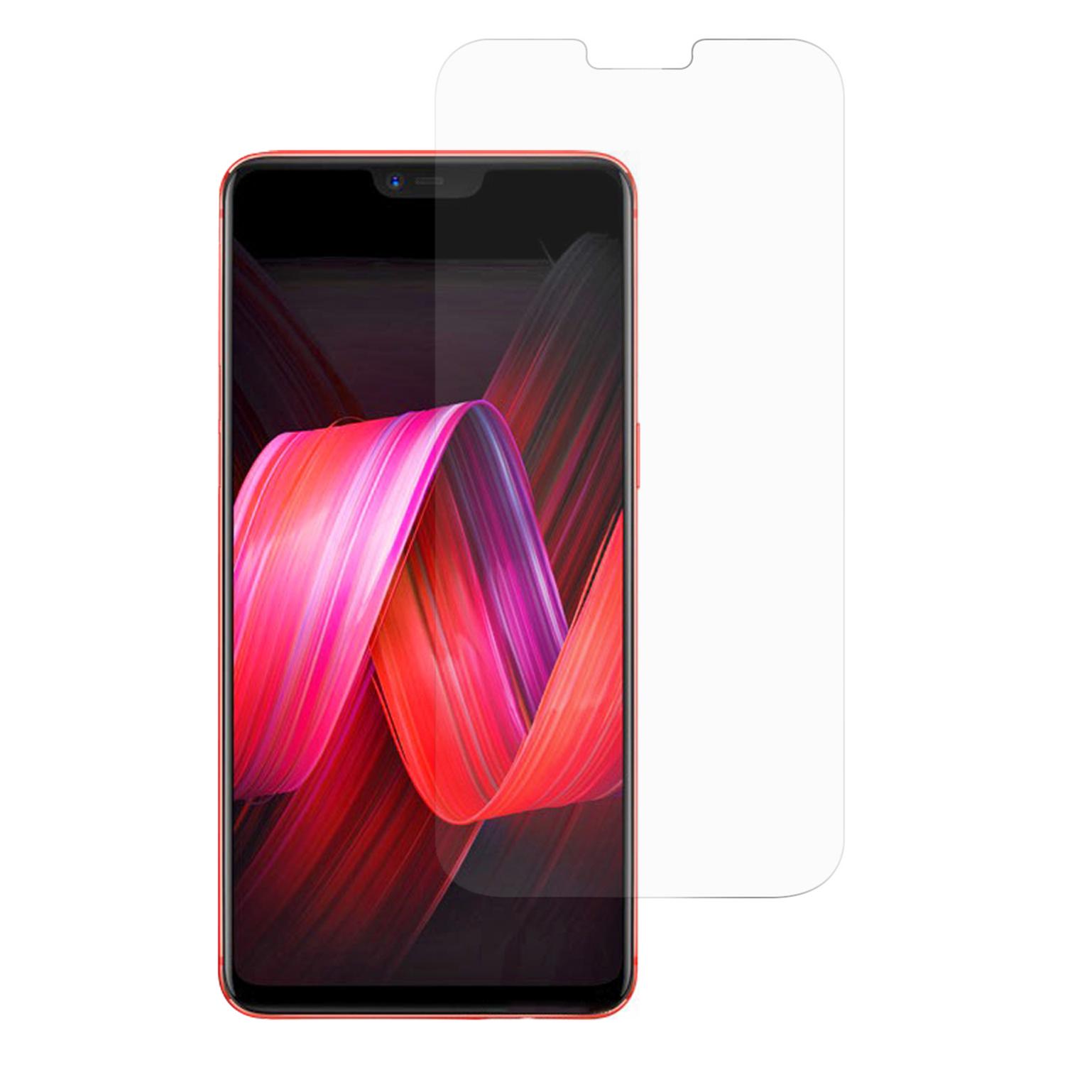 

For Oppo R15 Pro Screen Protector High Aluminium Silicon Glass Film 2.5D Arc Edge As Shown A