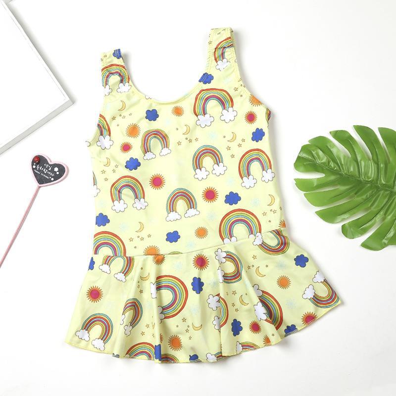 

Очаровательный слитный купальник для женщин и детей - Милая коллекция для младенцев, малышей и девочек Size 65 [100-110CM, 30-40 lbs]