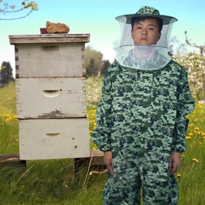 Včelařský oblek Víceúčelový ochranný oděv pro včelaře s ochrannou kulatou závojovou kapucí pro včelařský závod