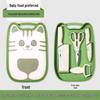 2-in-1 German Kitchen Knife & Cutting Board Set for Baby Food
