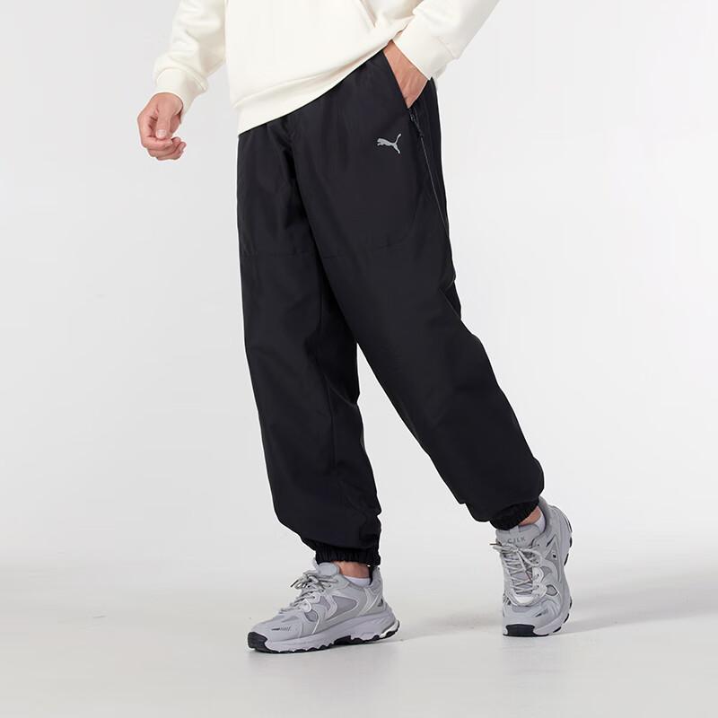 New PUMA Casual Pants Men's Black 629734-01