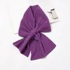 Korean Style Beige Grey Knit Wool Women's Winter Scarf: Short, Versatile Neck Protector