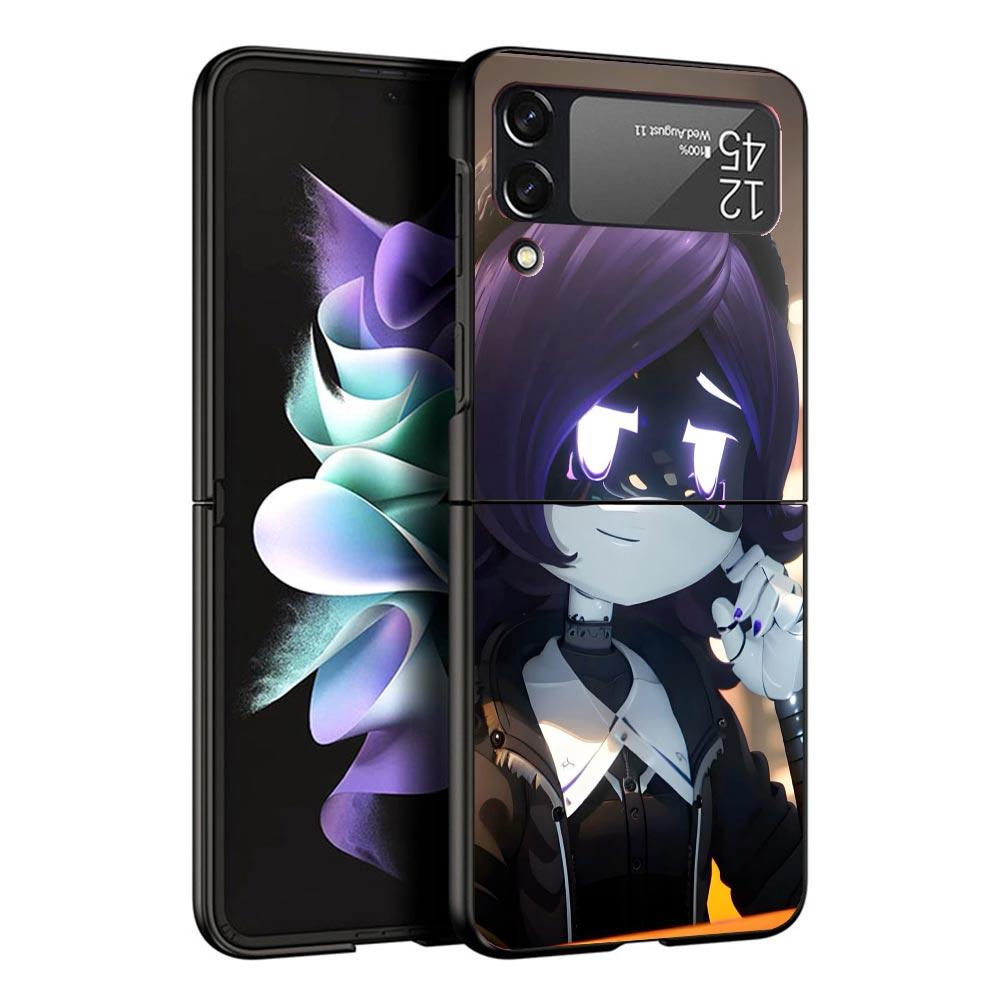 Game M-Murder D-Drones Black Phone Case For Samsung ZFlip7 ZFlip6 ZFlip5 ZFlip4 ZFlip3 5G Hard Protective Galaxy Z Flip 3 4 5 6