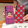 CUTE T-pauls-f1rank-s Fashion Phone Case For Samsung S25,S24,S21,S22,S23,S30,Ultra,S20,Plus,Fe,Note,10,9,5G Transparent Cover