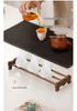 Carbonized Black Walnut Tea Cup Drying & Storage Rack - Kung Fu Tea Set Accessory