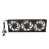 360mm 3 In 1 Computer Case Fan 5V ARGB 2200RPM 4 Pin PWM MFDB Dynamic Pressure Bearing 7 Blades Quiet Case Cooler Fan