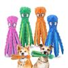 Plüsch Hundespielzeug mit Stimme Oktopus Muschel Puzzle Spielzeug Bissfest Interaktiv Haustier Hund Zahnpflege Kauspielzeug Haustierbedarf