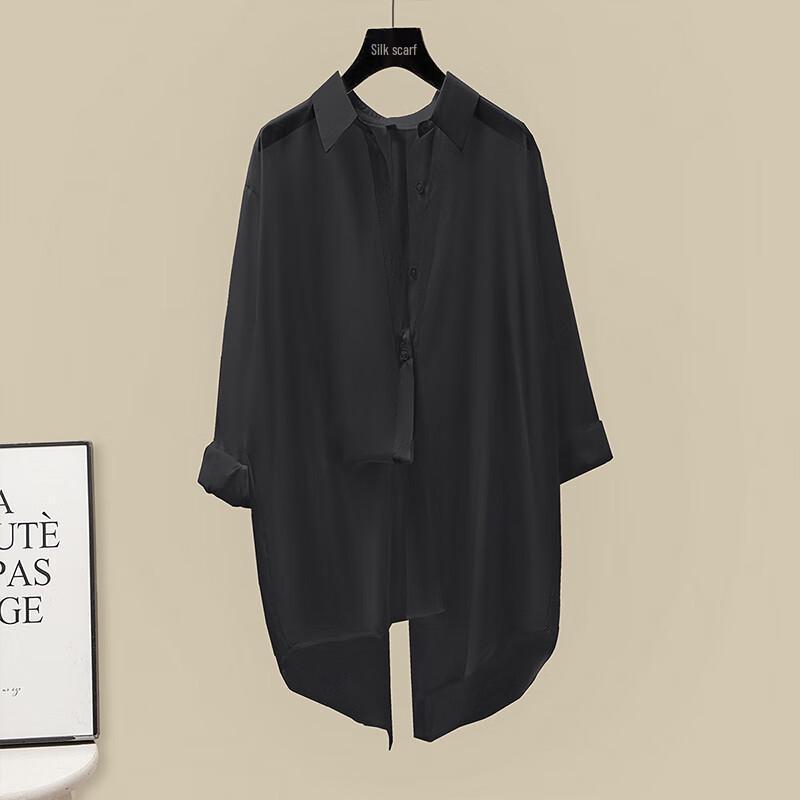 Cypress House Women s Loose Casual Mid-Length Button-Up Shirt ONE SIZE