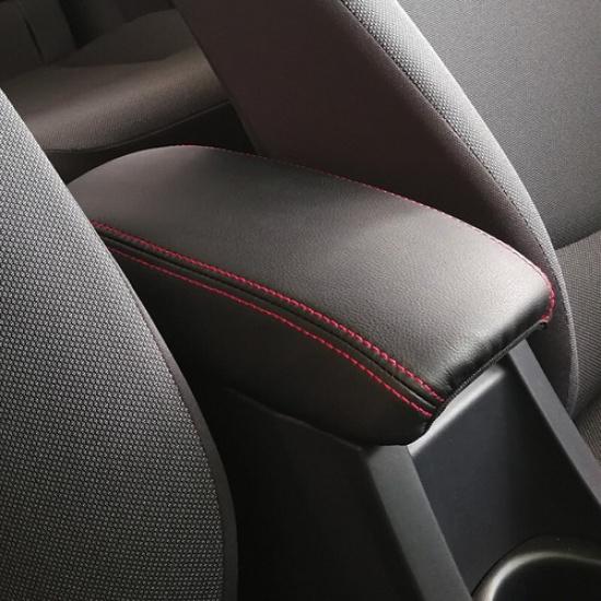 1pcs Car Central Storage Armrest Box Leather Cover For Toyota Corolla 19 20 21