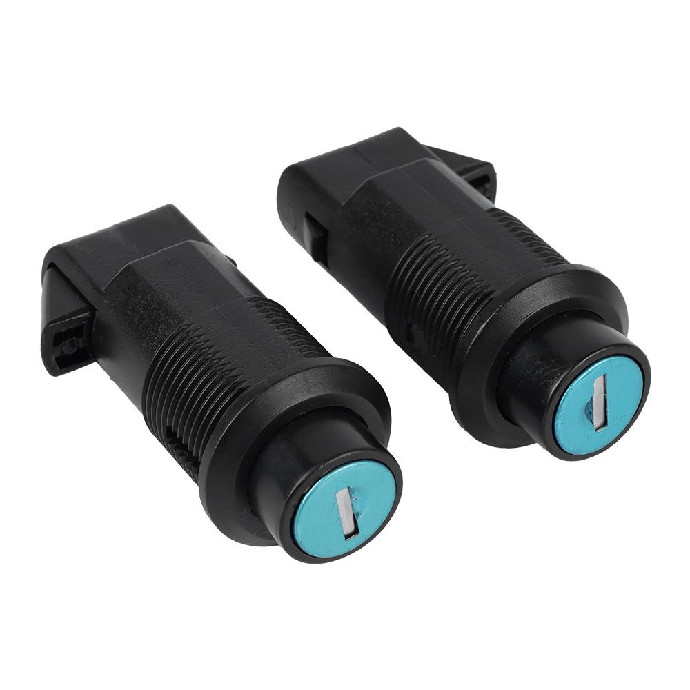 Universal Motorbike Rear Hard Saddlebag Lock Motorcycle Hard Saddlebag Locks Set with Keys Trunk Fits Motorcycles Accessories
