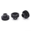 3PCS Steel Pinion Motor Gear M1.5 8mm 18T Shaft for 16 15 RC Model Car Motor
