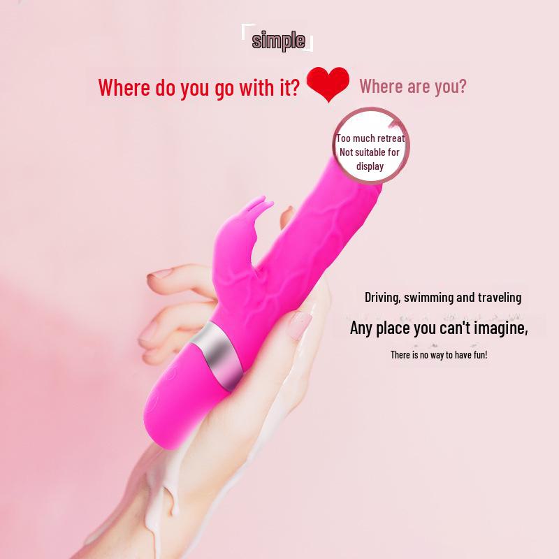 Dual G-Spot Rabbit AV Vibrator – Cross-Border Simulation for Female Pleasure