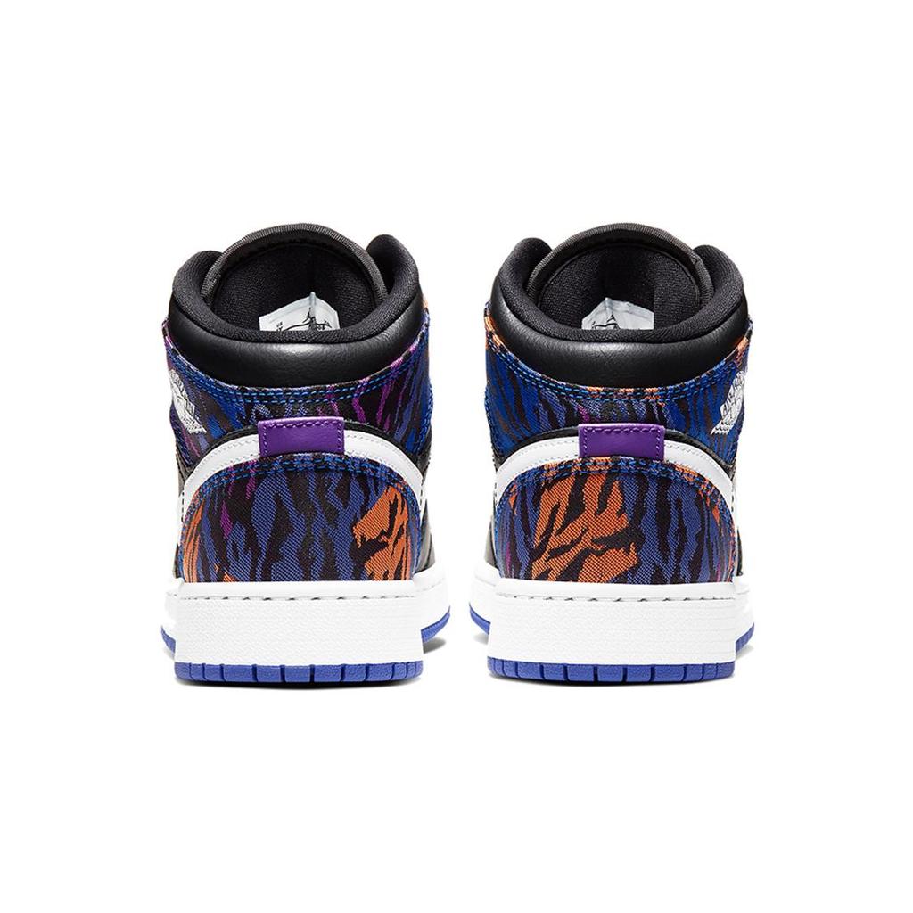 Jordan 1 Mid Multicolore Tigrato GS AV5174-005
