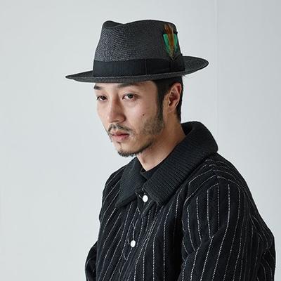 Millieoneeohaes Black Mesh Fedora [Black]
