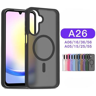 Suitable for Samsung A26 A16 Matte Skin Sensitive Magnetic Suction Phone Case Thickened Galaxy Anti Fall Protection Case