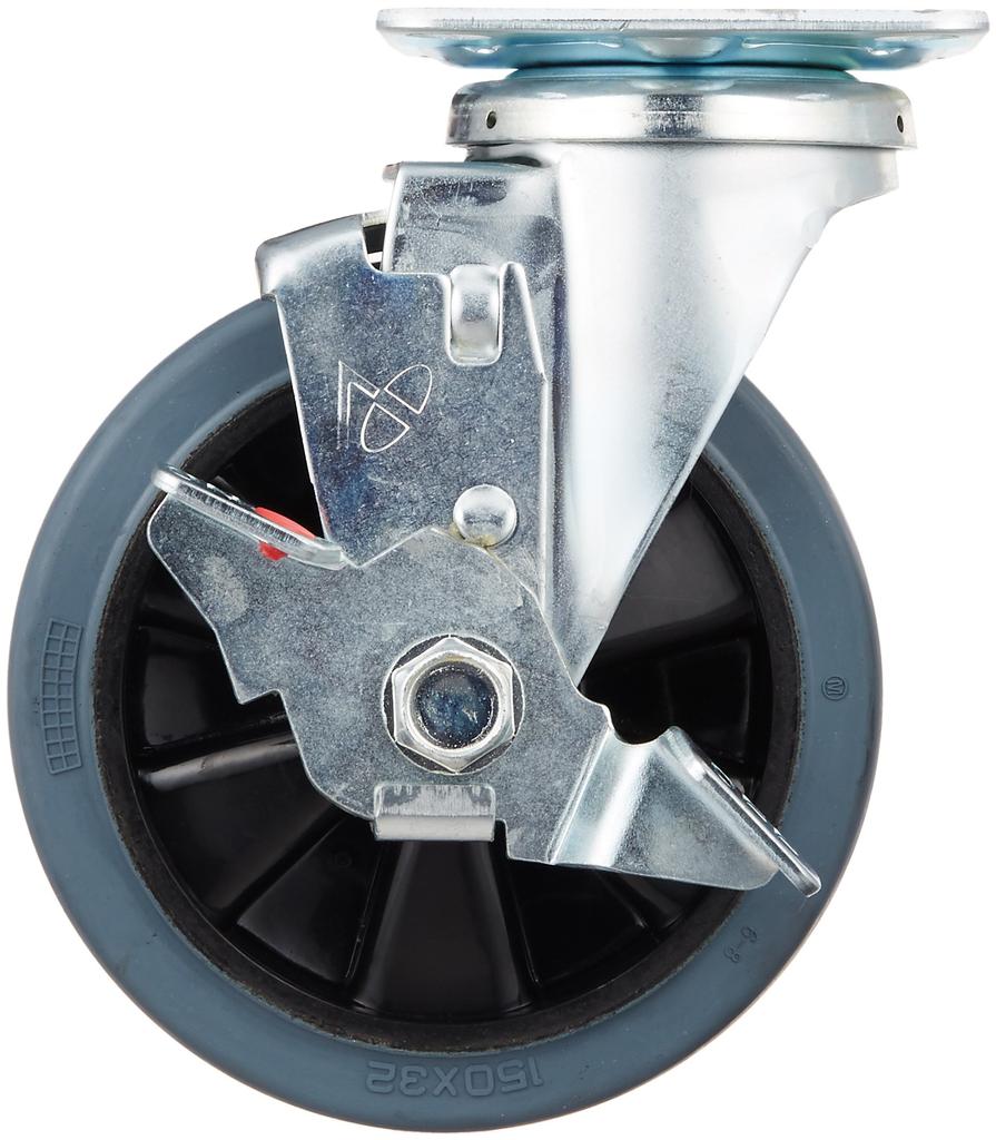 Nanshin General-Purpose Caster STC-150NRB Gray S-2 (1 piece)