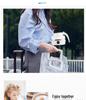 Foldable Travel Electric Kettle, Silicone Retractable, 304 Stainless Steel, Portable, Wide Voltage 110V-240V Universal.