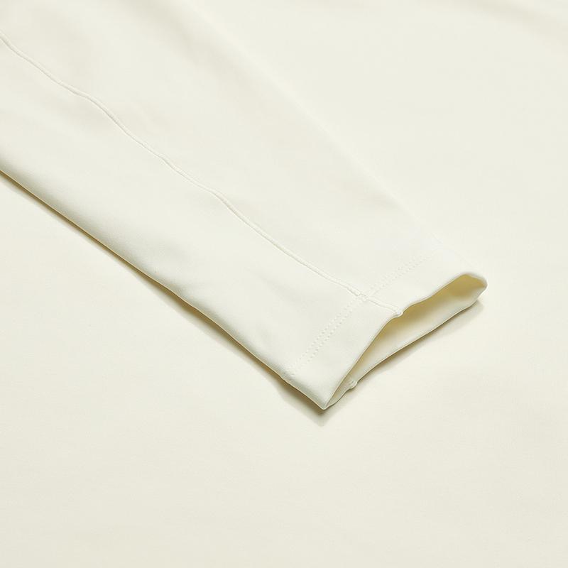 Fila Explorer High-Quality Casual Sports Classic Comfortable Soft Knitted Warm Long Sleeve T-Shirt Men Tops Dew-White A11M547203FIV