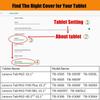 Lenovo Tab için P11 ARTı J606F J607F J616F Durumda 360 Derece Dönen Standı Kapak Lenovo Tab P11 Pro J706 J716F M9 Funda Coque