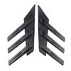 1 Pereche Autocolant Decorativ Parbriz Spate Mașină Trim Splitter Lateral Jaluzea Geam Parasolar Spoiler Lateral Splitter Geam Spate