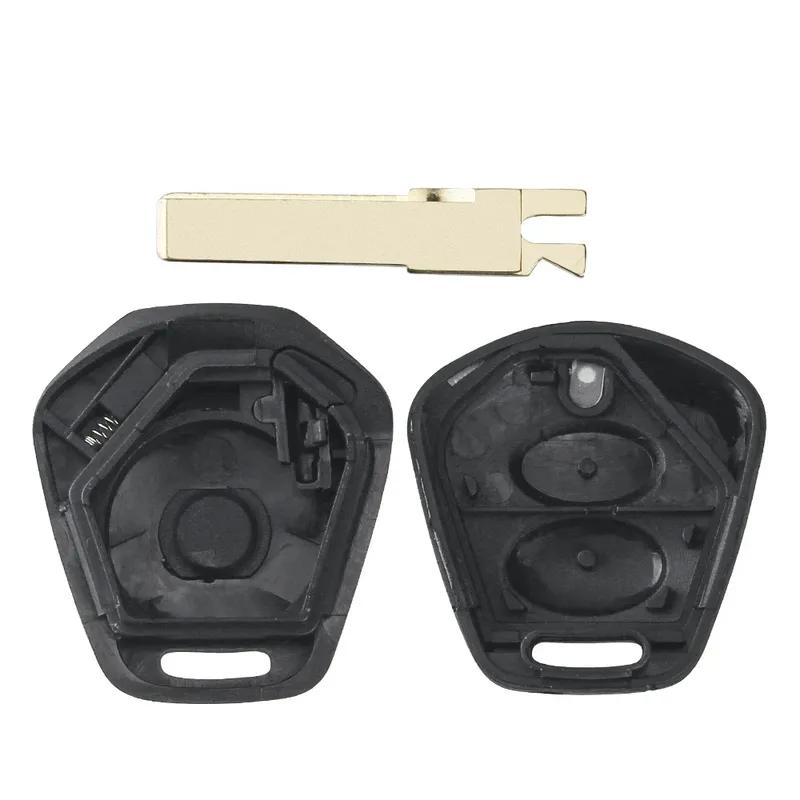 KEYYOU For Porsche Box-ster S 986 911 996 2/3 Buttons Car Remote Key Shell Replacement Fob Key Case Fit With Uncut Blade