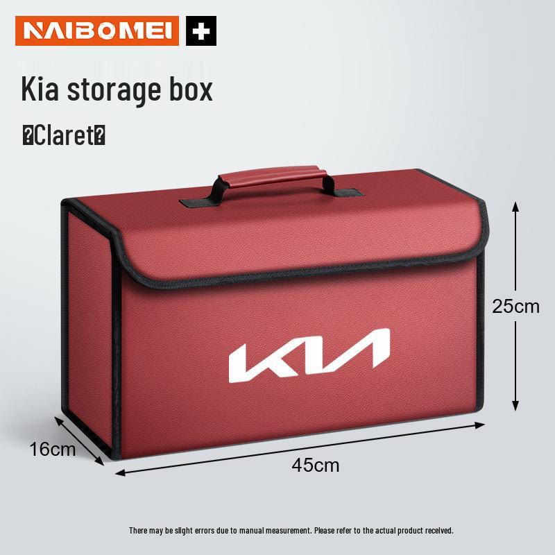 Kia K-Series Car Trunk Organizer: Fits K2, Cerato, K3, Sportage, K5, Forte, K4