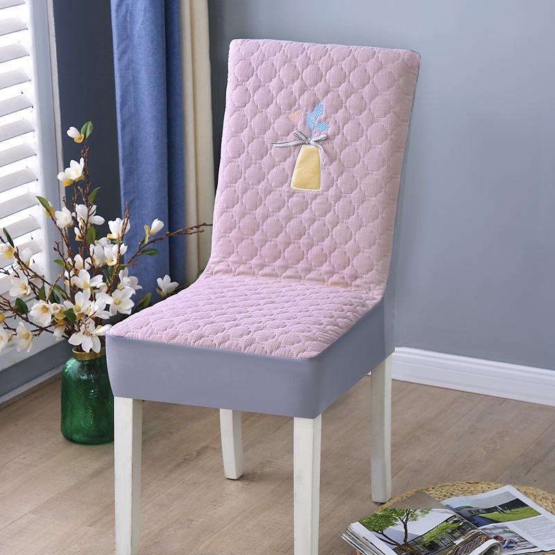 Dining Chair Cushion Cover Full-inclusive Backrest Cushion Integrated Cushion Four Seasons Universal Chinese Restaurant Dining Table Cushion Cover