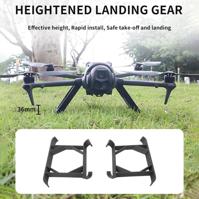 Drones Landing Gear for Drones Quick Release Extended Protector Heightened Extended Leg Landing Feet Replacement Part