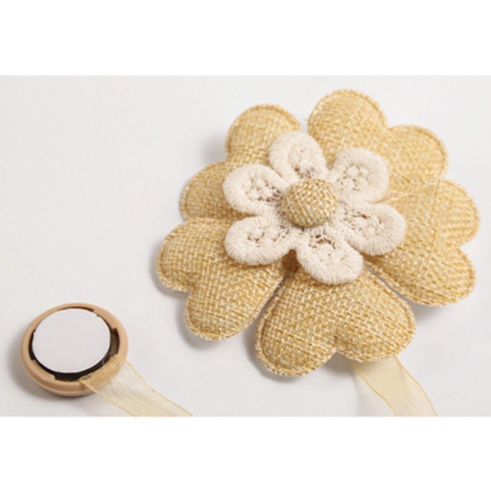 Fivelas Magnéticas para Cortinas de Janela Cordões Trançados à Mão Porta-Cortinas Novo Amarra-Cortinas