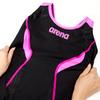Arena Competitive Swimsuit for Fitness AQUA EXA OR Circle Back Spats Black X Pink M Size ORIAZ0200W Women's (BKPK)