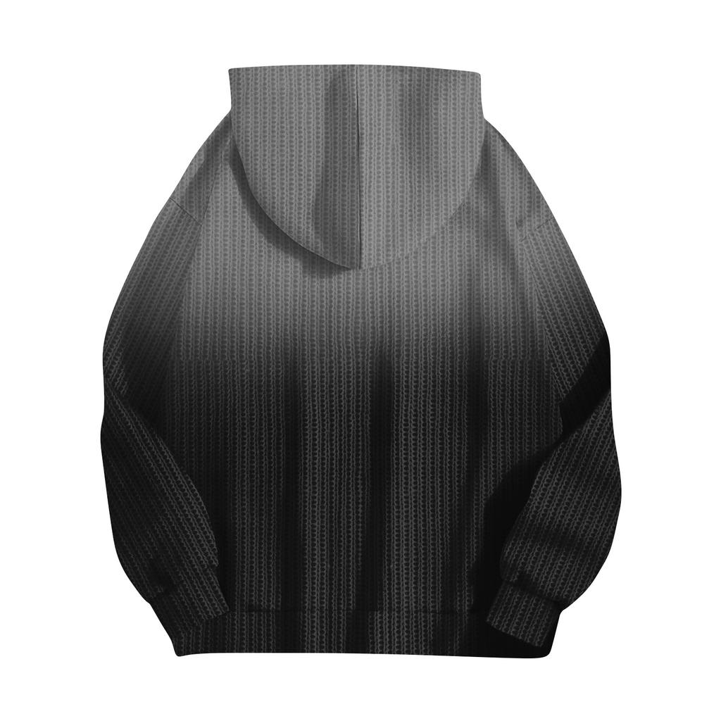 Women's Fashion Jacket Casual Printed Long-sleeved Hooded Cardigan Sweatshirts