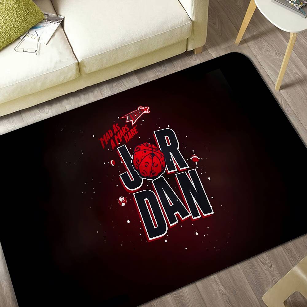 America Basketball Jordan Door Mat Washable Non-Slip Living Room Sofa Chairs Area Mat Kitchen Doormat Area Rug