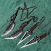 Valorant Weapon Swords of Primordia Kuronami No Yaiba Ninja Kunai Melee Weapon Miniature Metallic Material Samurai Sword Ornaments Presents Playthings
