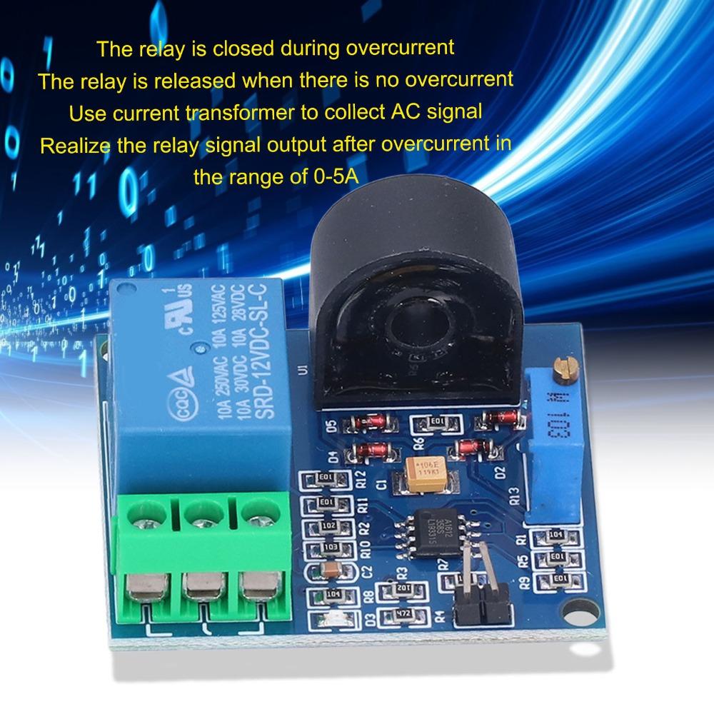 Switch Output Current Detection Sensor 12V Overcurrent Protection Switch  Current Monitoring