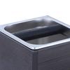 Espresso Knock Box Coffee Grounds Container Machine Accessories Sturdy Rubber Bar