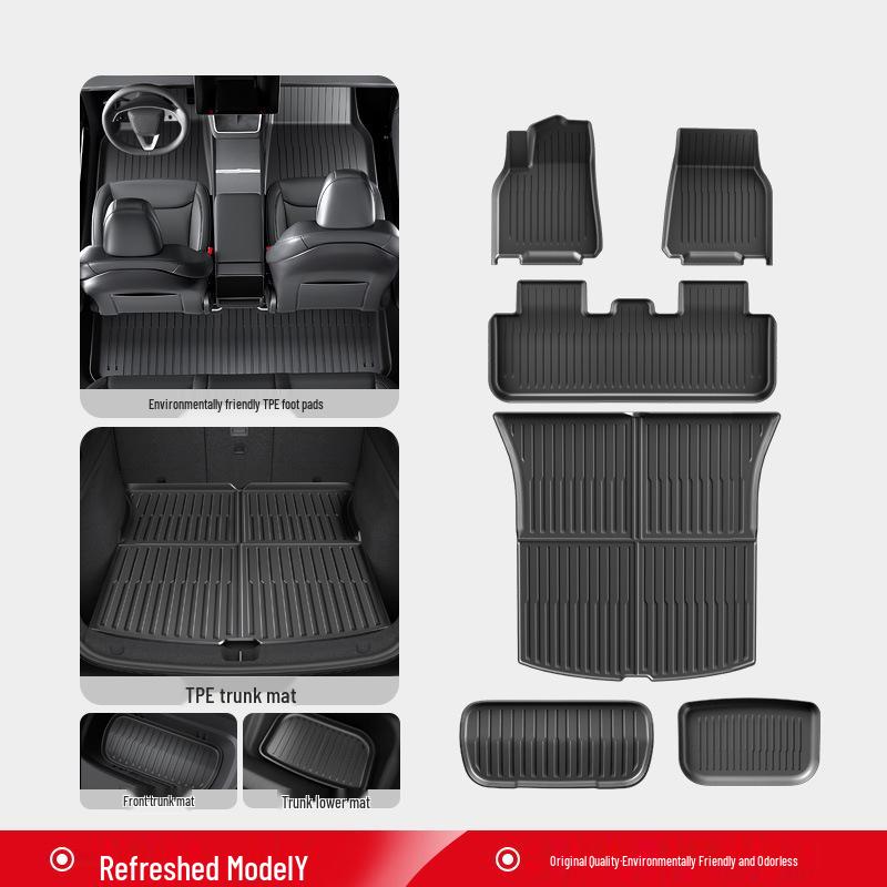 

Tesla Model Y Refresh & Model 3 TPE Full Surround Floor Mats