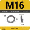 8.8 Grade Black Shock Absorbing Washer M3-M16