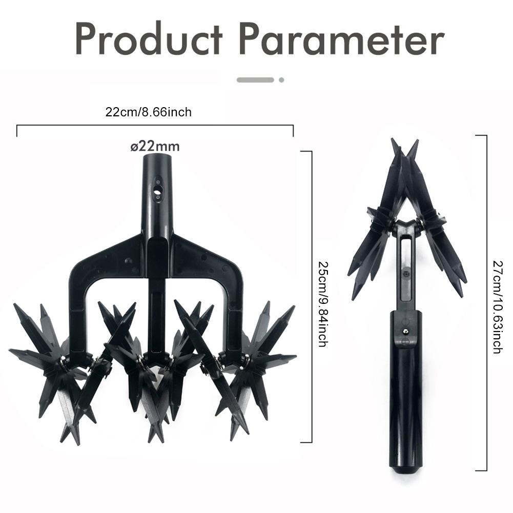 

Ручной аэратор для газона Садовый скарификатор для почвы Пластиковый аэратор Ручные аэраторы Рыхлитель для газона Садовый роторный культиватор для газона Инструмент