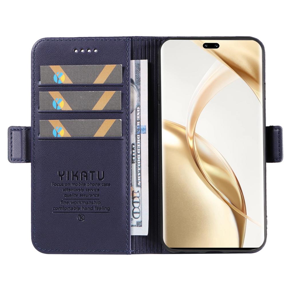 YIKATU YK-003 For Honor 200 Pro 5G Case PU Leather Phone Wallet Cover
