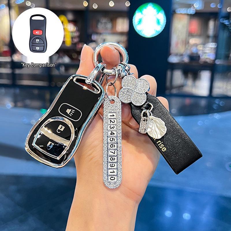Nissan Classic Sylphy, NV200, Livina, Tiida, Paladin, Venucia D50/R50 Key Case: Car Bag Buckle Shell