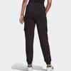 Adidas Originals Retro Sport Side Stripe Logo Knit Cuffed Casual Pants Women bottoms Black H20175