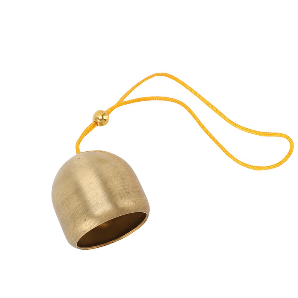 Hanging Bell Brass Clear Crisp Sound Versatile Bag Decor for Students Outdoor Enthusiasts Gift