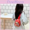 Cartoon Nezha Kinder Brusttasche Leichte Polyester Kinder Schulter Crossbody Für den Täglichen Gebrauch