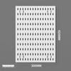 Miling No-Punch Pegboard Wall Storage Board