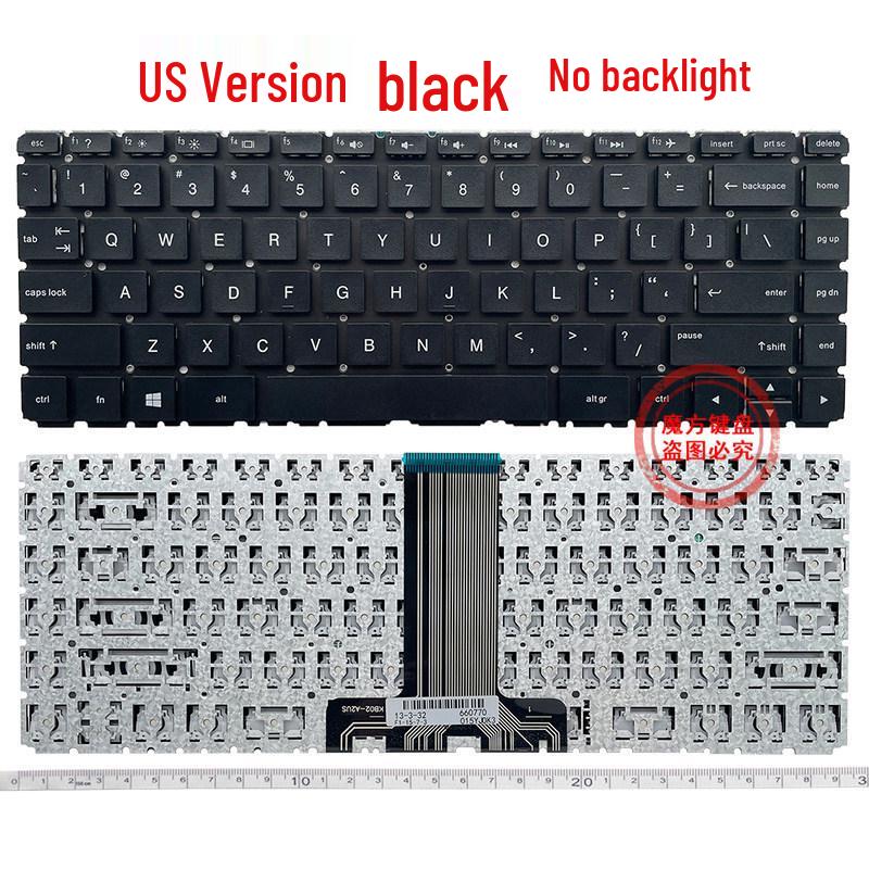 HP 14-AB/AL, 14-J, TPN-Q171/Q158/C121/W118, 13-U Laptop Keyboard _