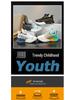 Kids' Lightweight Non-slip Breathable Fall Running Shoes