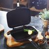 Doppelseitige Grillplatten & Grillpfannen Tragbare Bratpfanne Antihaft-Töpfe Küchenkoch-Backwerkzeuge Für Zuhause Camping Braten P